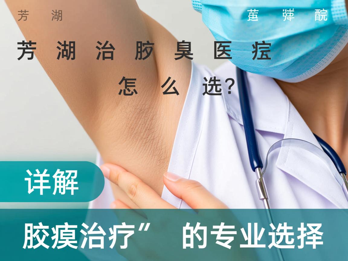 芜湖治疗腋臭医院怎么选?详解芜湖腋臭治疗的专业选择 芜湖治疗腋臭医院怎么选?详解芜湖腋臭治疗的专业选择