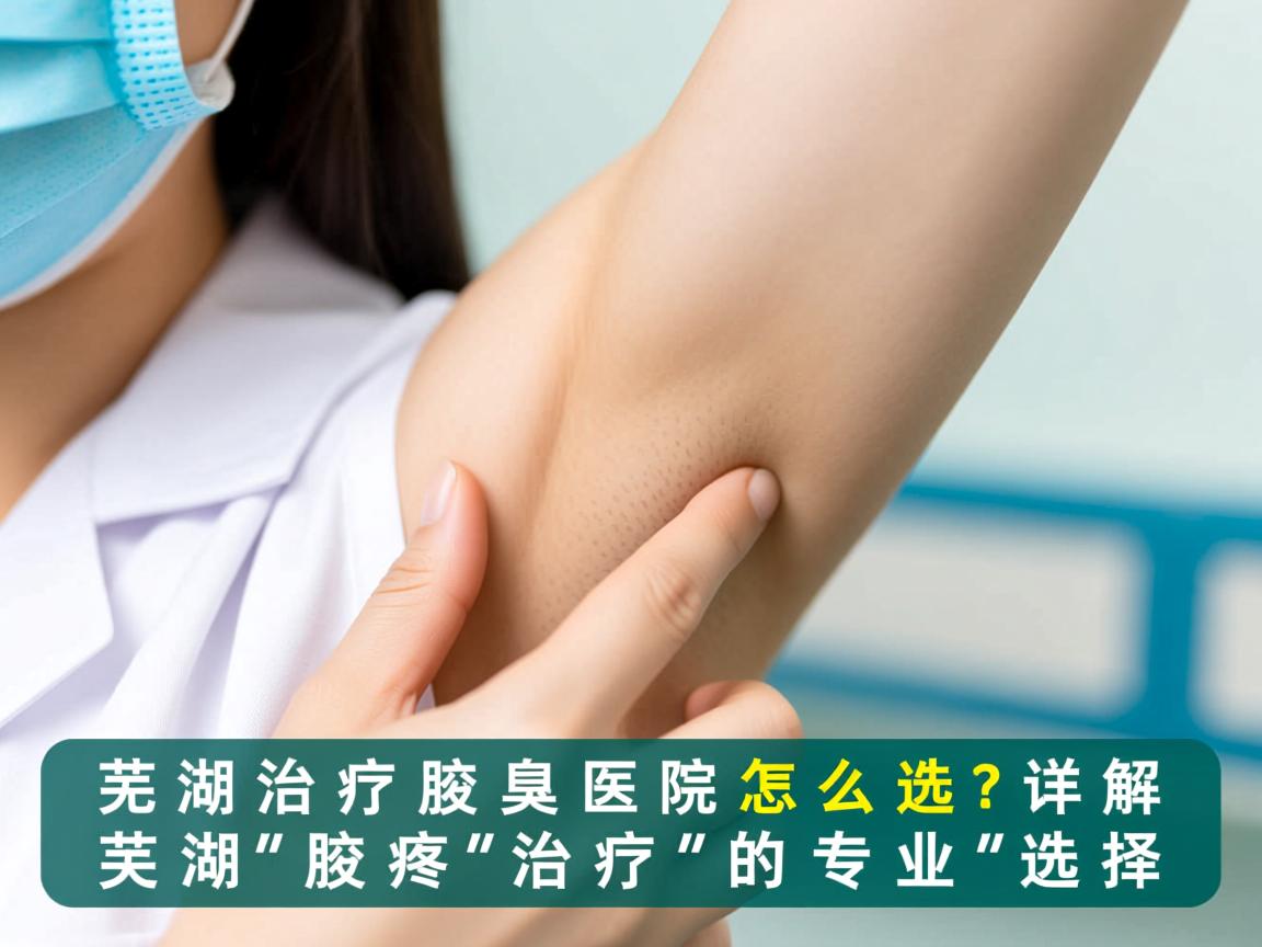 芜湖治疗腋臭医院怎么选?详解芜湖腋臭治疗的专业选择 芜湖治疗腋臭医院怎么选?详解芜湖腋臭治疗的专业选择