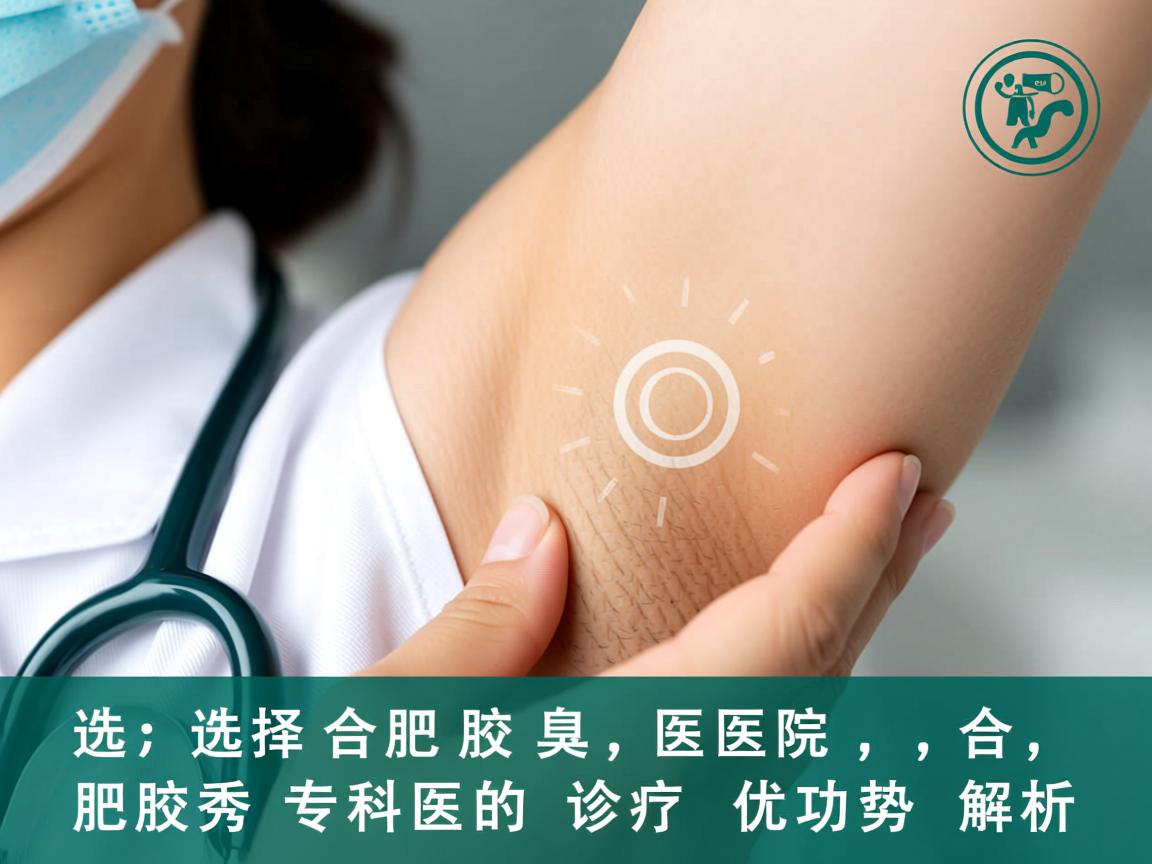 选择合肥腋臭医院，合肥腋秀专科的诊疗优势解析