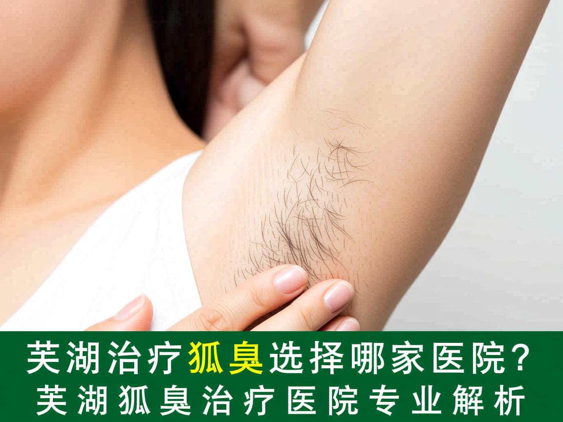在芜湖治疗狐臭选择哪家医院？芜湖狐臭治疗医院专业解析
