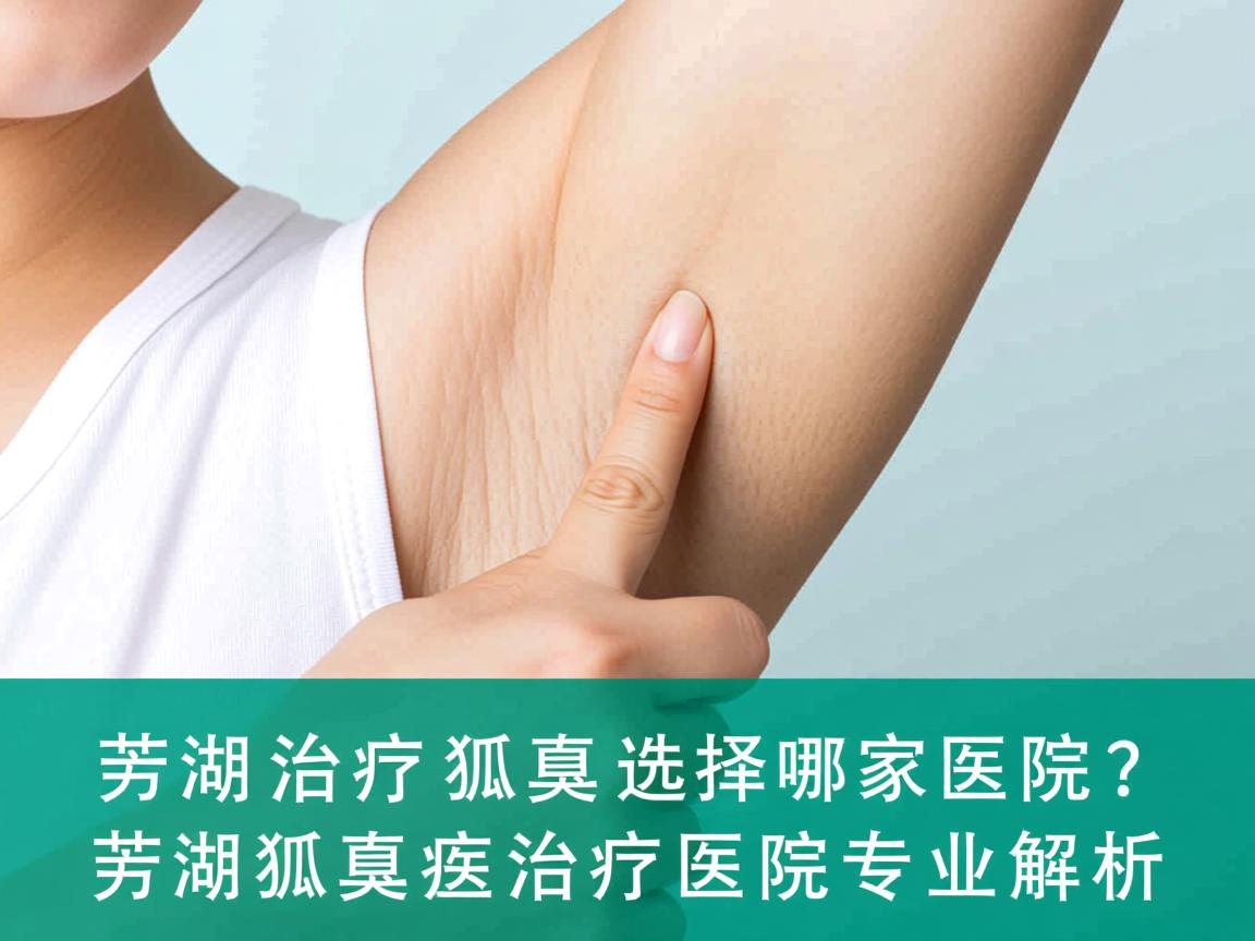 在芜湖治疗狐臭选择哪家医院？芜湖狐臭治疗医院专业解析