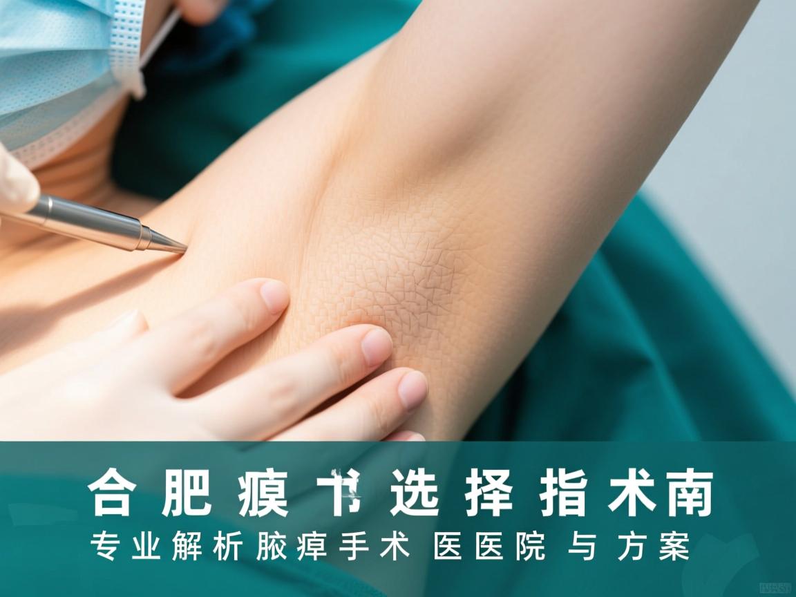 合肥腋臭手术选择指南,专业解析腋臭手术的医院与方案 合肥腋臭手术选择指南,专业解析腋臭手术的医院与方案