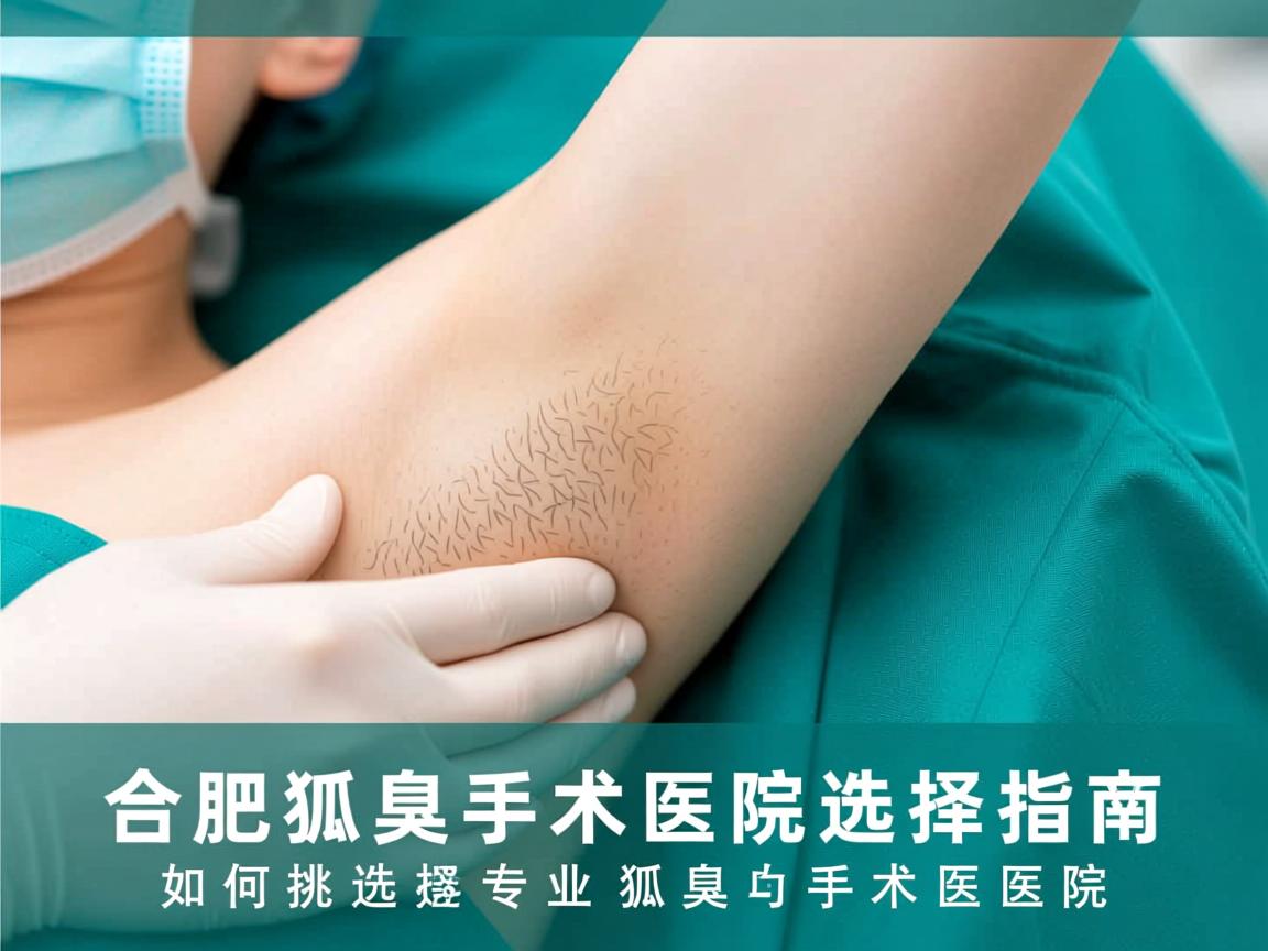 合肥狐臭手术医院选择指南,如何挑选专业狐臭手术医院 合肥狐臭手术医院选择指南,如何挑选专业狐臭手术医院