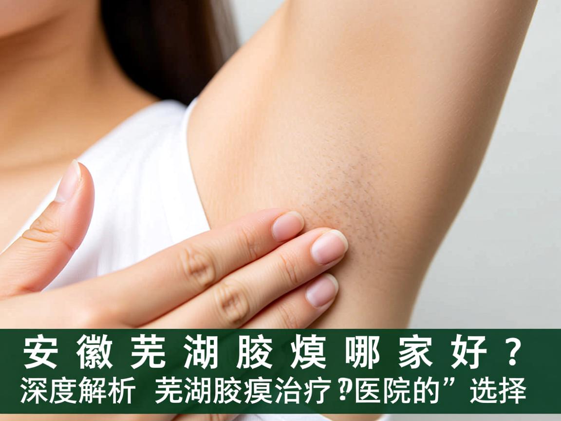 安徽芜湖治腋臭哪家好？深度解析芜湖腋臭治疗医院的选择