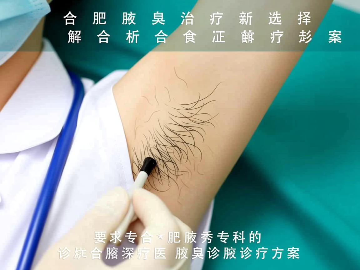 合肥腋臭治疗新选择,解析合肥腋秀专科的腋臭诊疗方案 合肥腋臭治疗新选择,解析合肥腋秀专科的腋臭诊疗方案