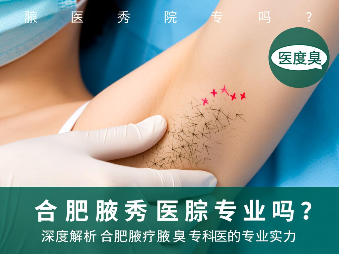 合肥腋秀医院专业吗？深度解析合肥腋秀腋臭专科的专业实力