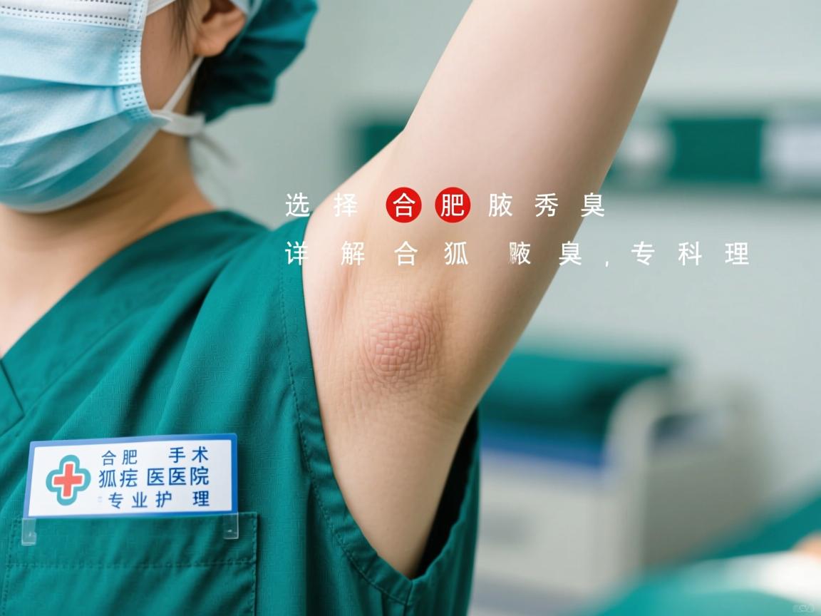 选择合肥腋秀腋臭专科，详解合肥狐臭手术医院的专业护理