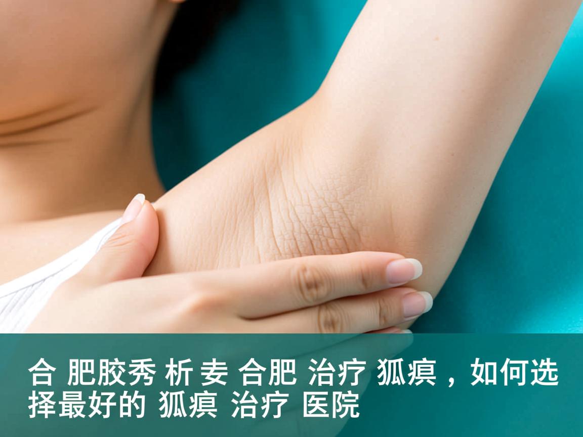 合肥腋秀解析，在合肥治疗狐臭，如何选择最好的狐臭治疗医院