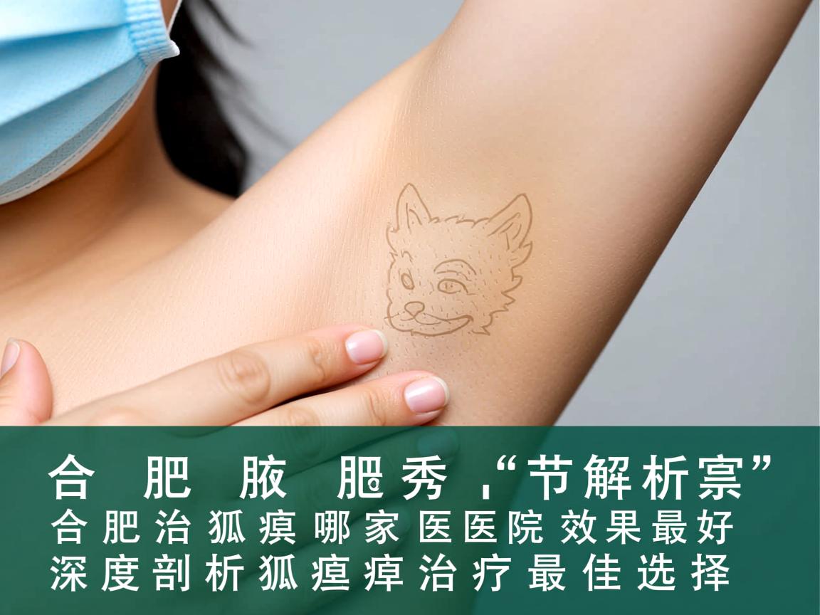 合肥腋秀解析，合肥治狐臭哪家医院效果最好，深度剖析狐臭治疗最佳选择