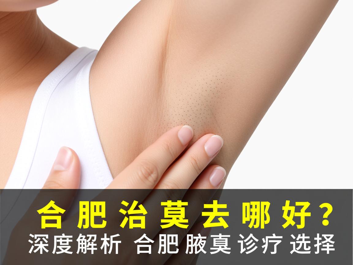 合肥治腋臭去哪好？深度解析合肥腋臭诊疗选择