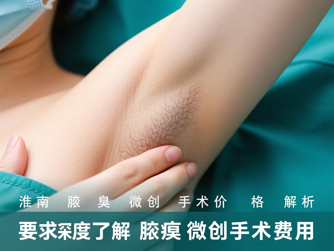 淮南腋臭微创手术价格解析，深度了解腋臭微创手术费用