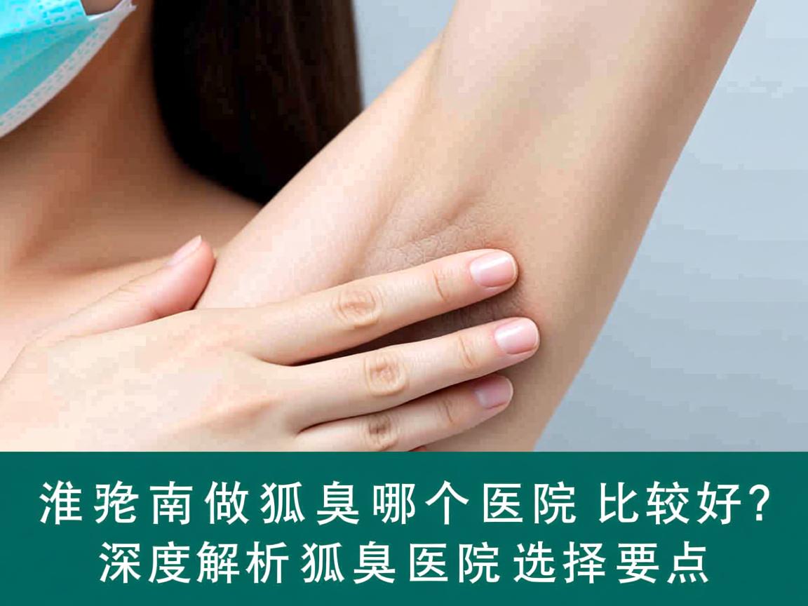淮南做狐臭哪个医院比较好？深度解析狐臭医院选择要点
