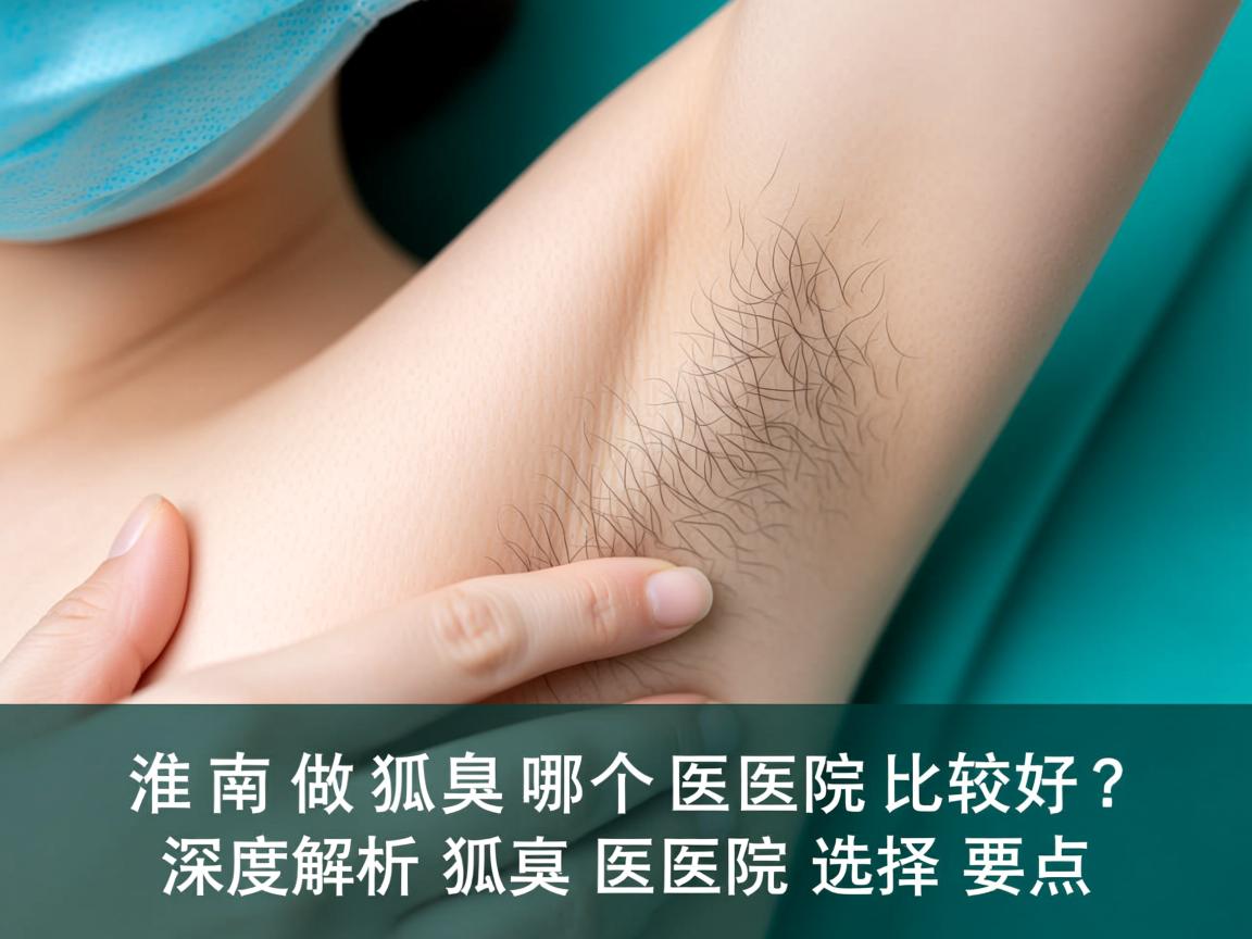 淮南做狐臭哪个医院比较好？深度解析狐臭医院选择要点