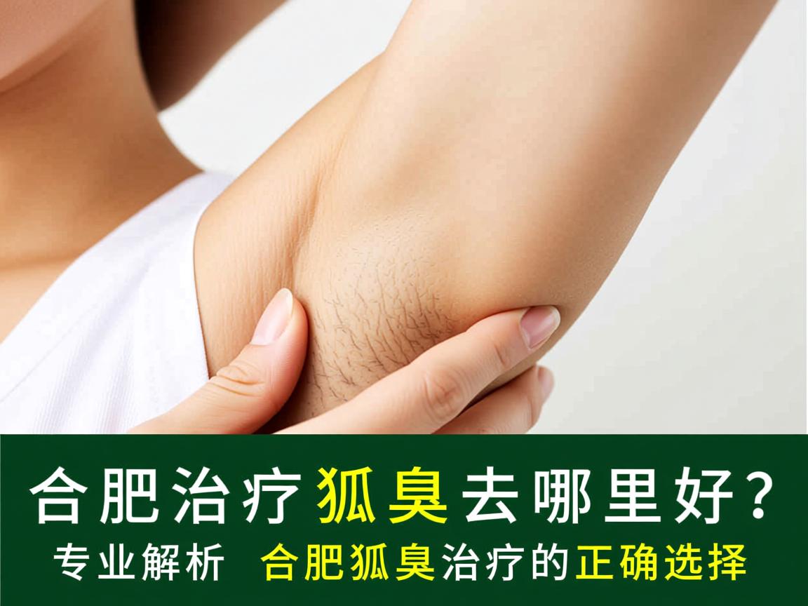 合肥治疗狐臭去哪里好？专业解析合肥狐臭治疗的正确选择