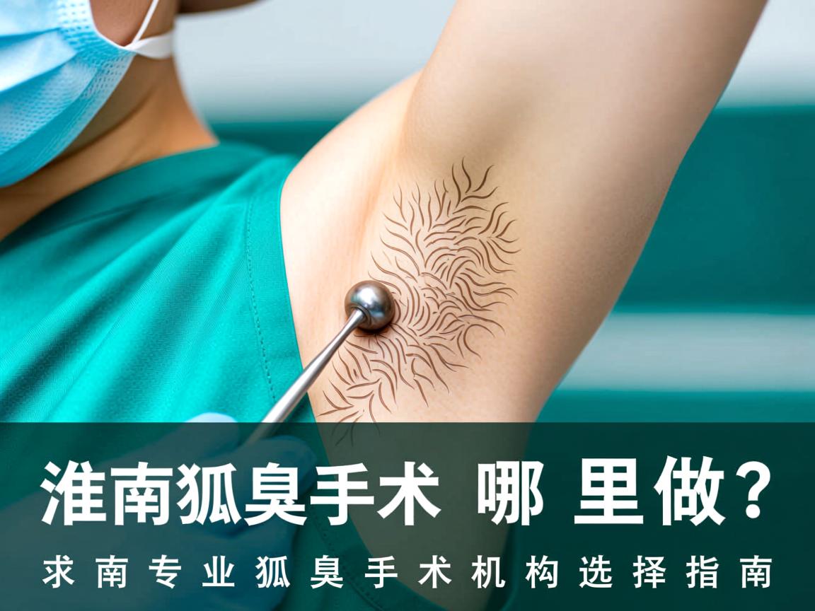 淮南狐臭手术哪里做?淮南专业狐臭手术机构选择指南 淮南狐臭手术哪里做?淮南专业狐臭手术机构选择指南