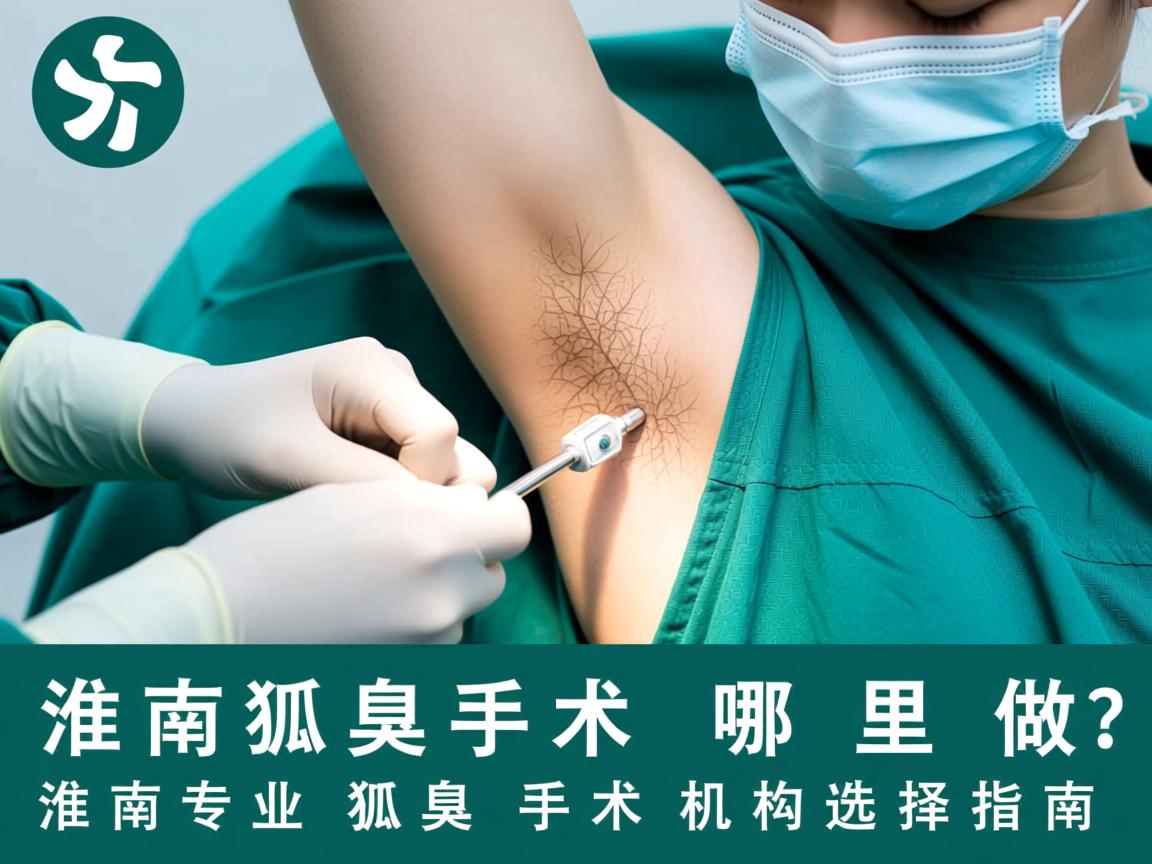 淮南狐臭手术哪里做?淮南专业狐臭手术机构选择指南 淮南狐臭手术哪里做?淮南专业狐臭手术机构选择指南