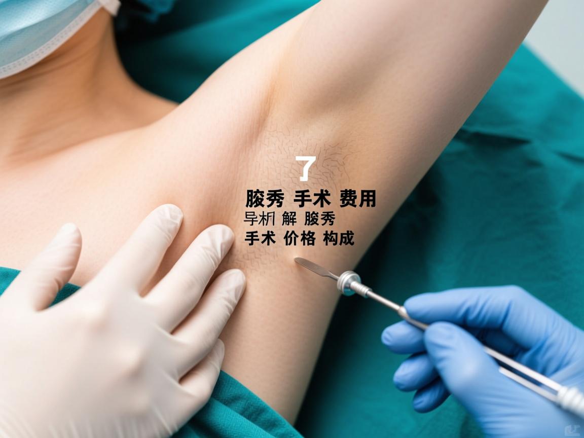了解腋秀手术费用 解析腋秀手术价格构成