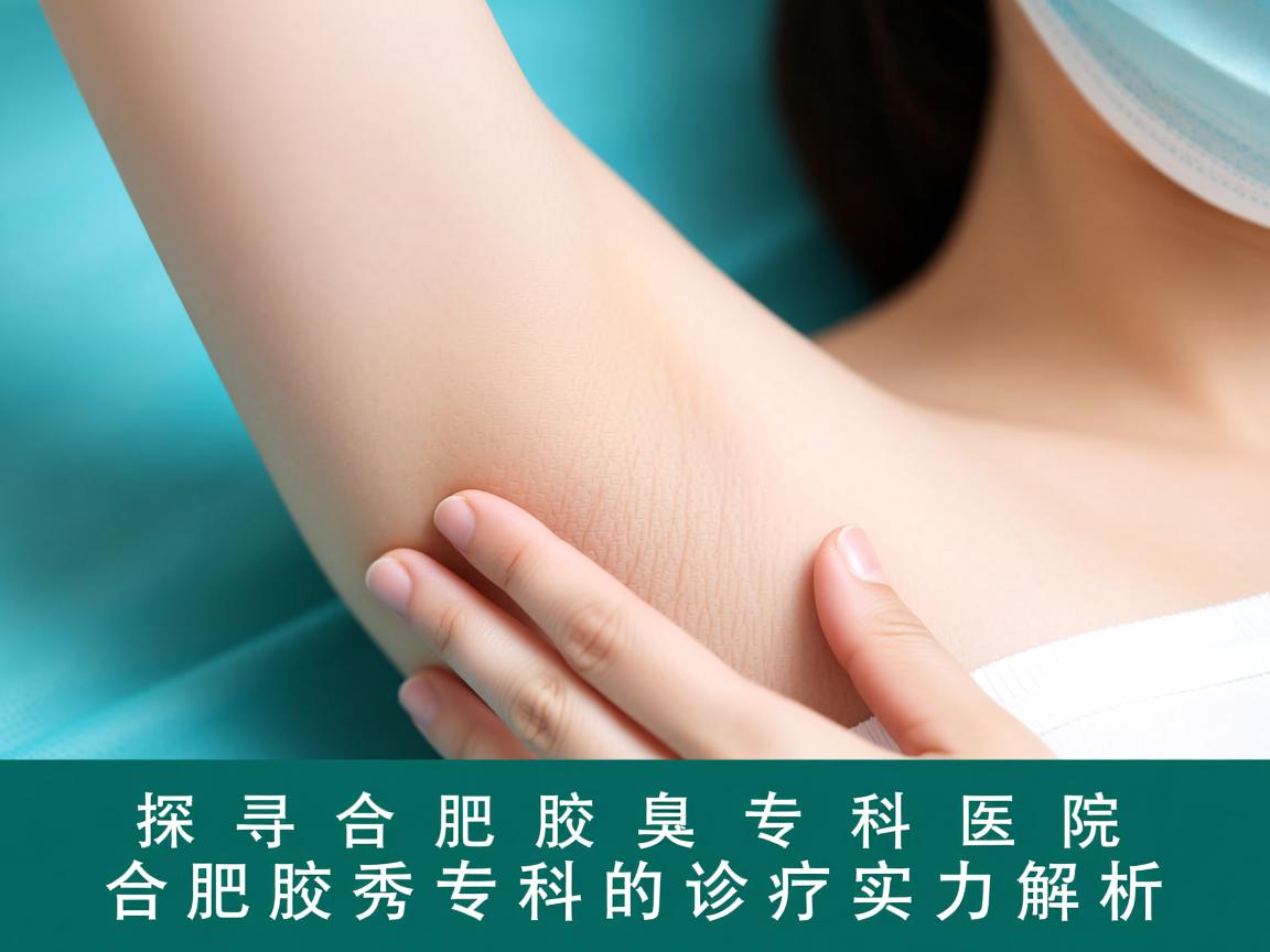 探寻合肥腋臭专科医院，合肥腋秀专科的诊疗实力解析