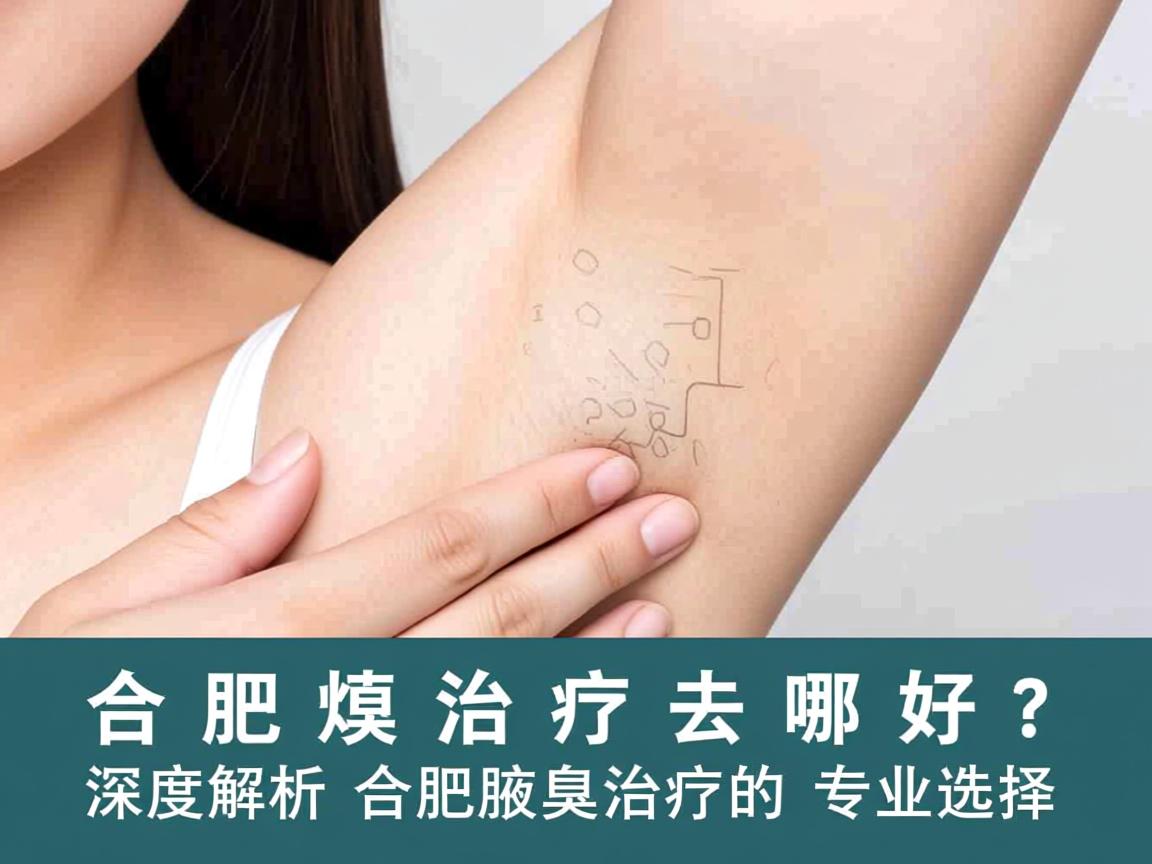 合肥腋臭治疗去哪好？深度解析合肥腋臭治疗的专业选择