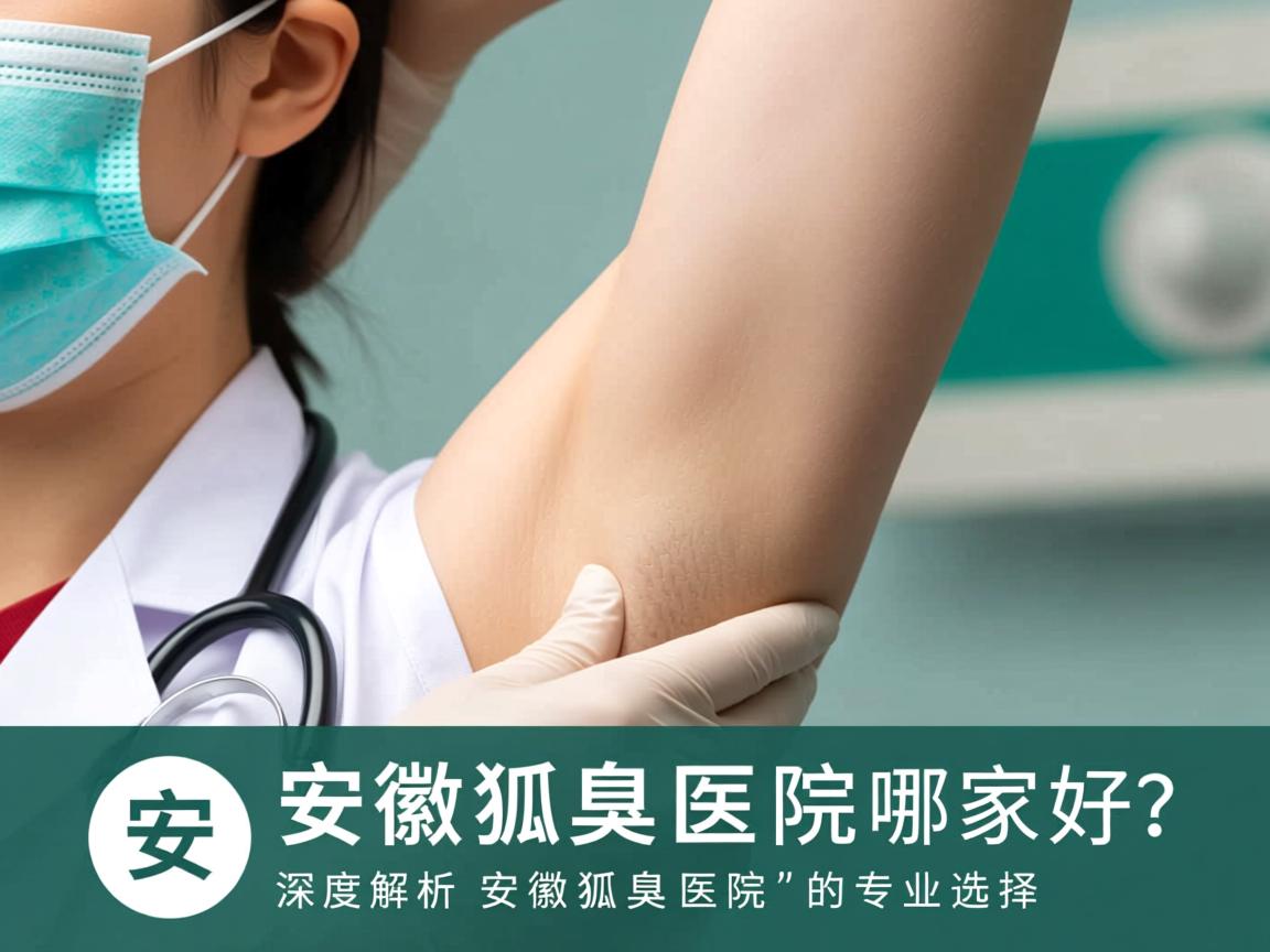 安徽狐臭医院哪家好？深度解析安徽狐臭医院的专业选择