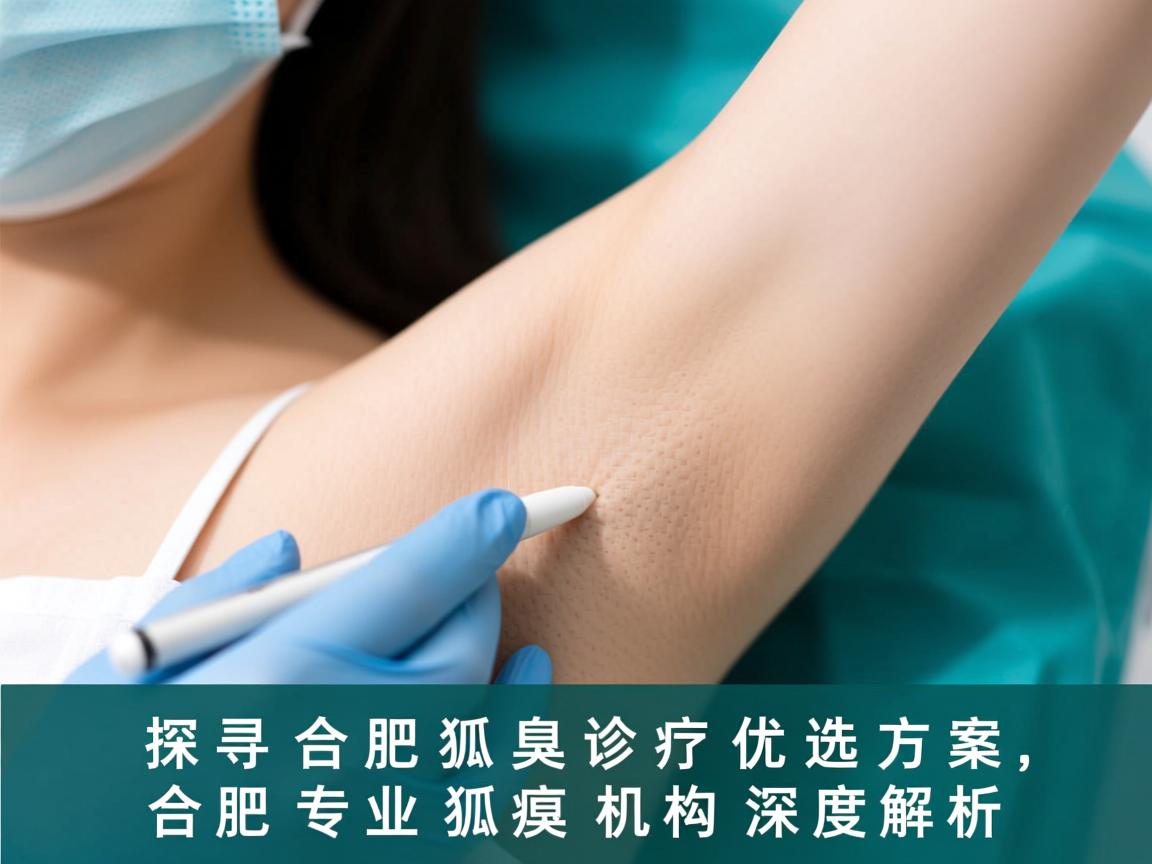 探寻合肥狐臭诊疗优选方案，合肥专业狐臭机构深度解析