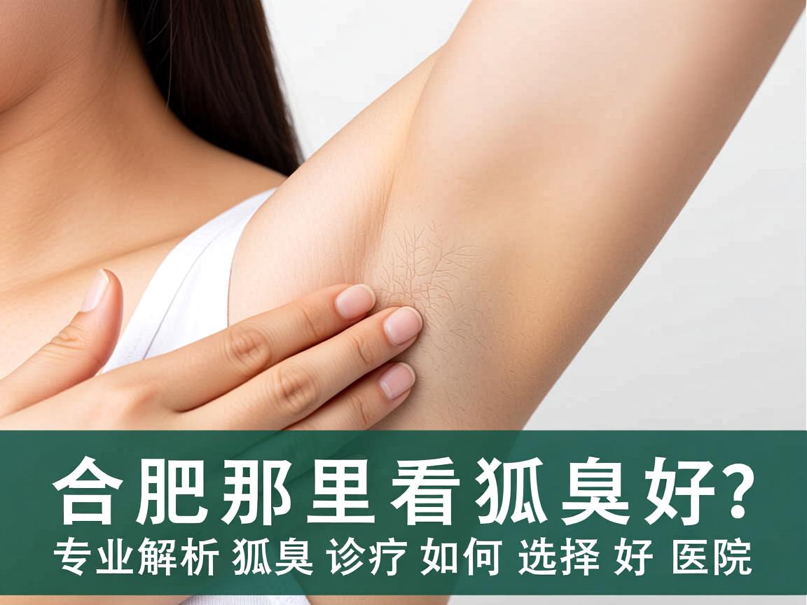 合肥那里看狐臭好？专业解析狐臭诊疗如何选择好医院