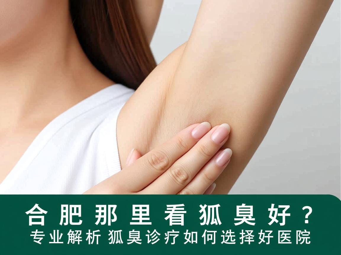 合肥那里看狐臭好？专业解析狐臭诊疗如何选择好医院
