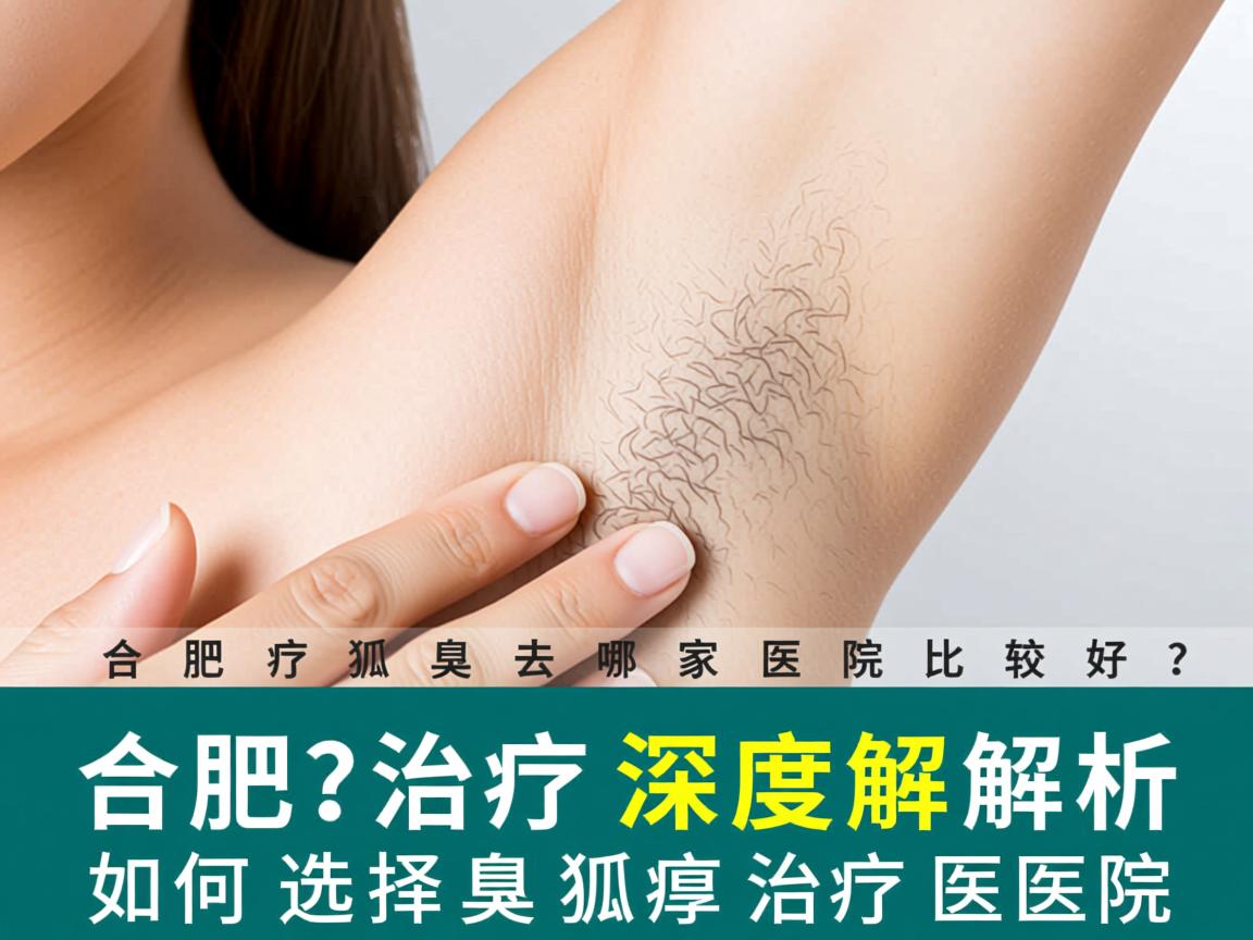 合肥治疗狐臭去哪家医院比较好？深度解析如何选择狐臭治疗医院