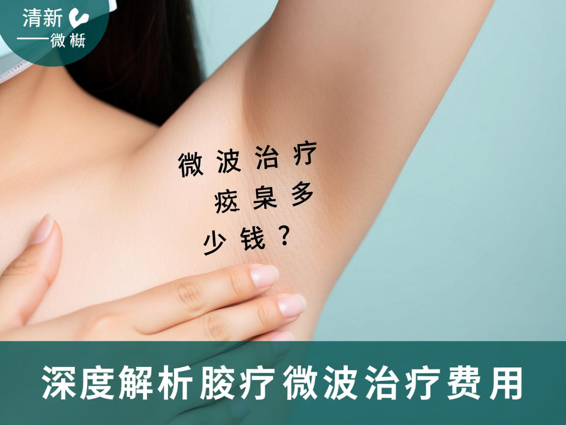 清新微波治疗腋臭多少钱？深度解析腋臭微波治疗费用