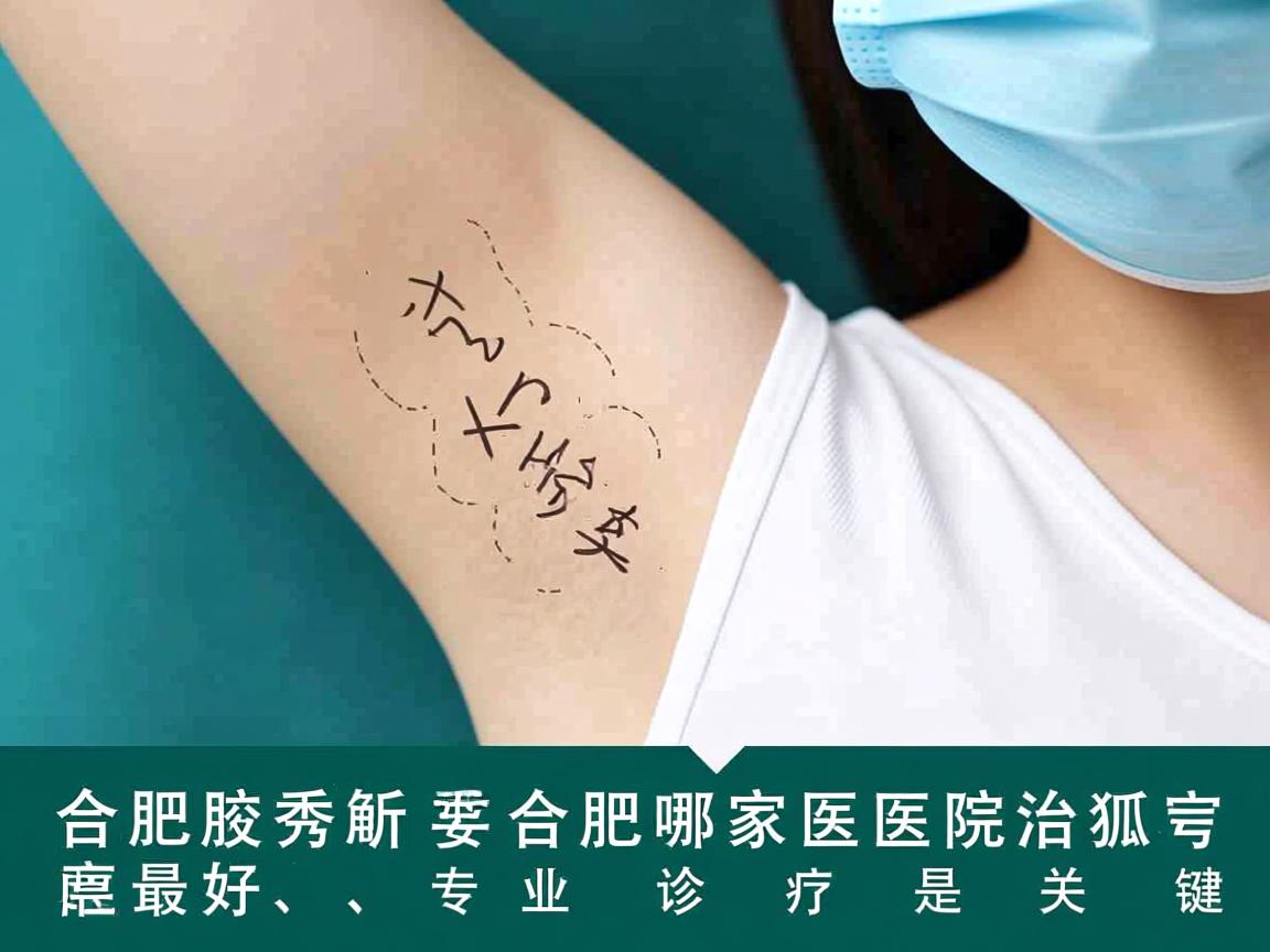 合肥腋秀解析，合肥哪家医院治疗狐臭最好，专业诊疗是关键
