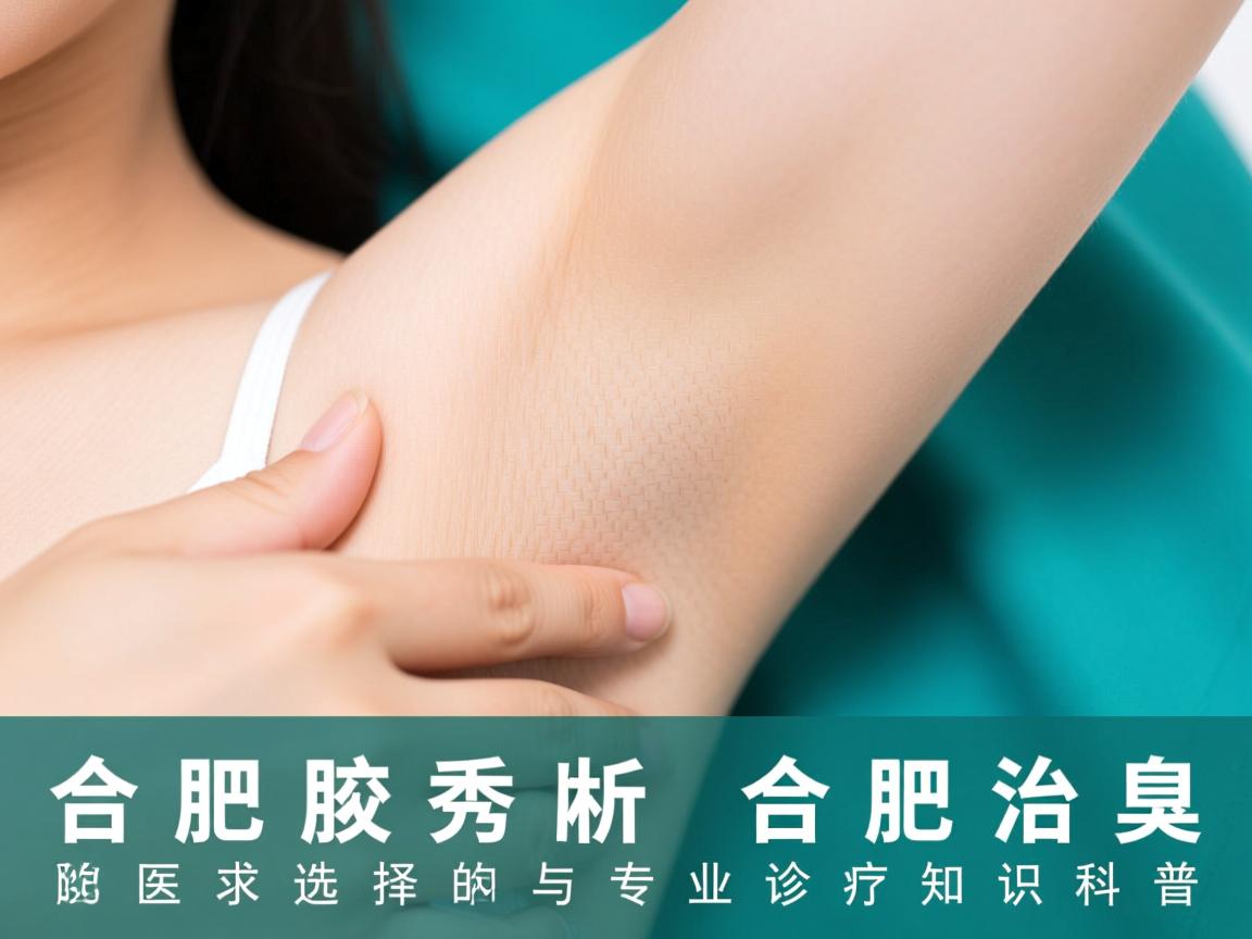合肥腋秀解析，合肥治腋臭的医院选择与专业诊疗知识科普