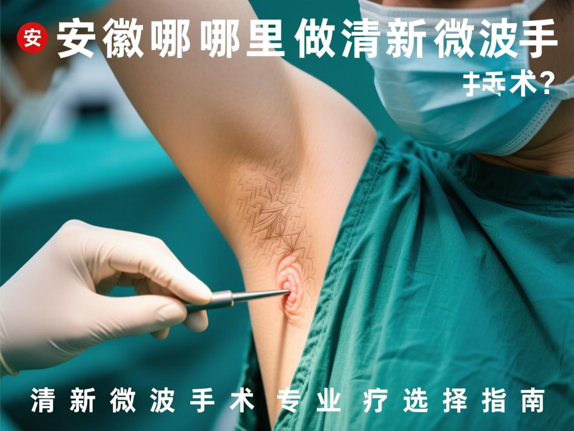安徽哪里做清新微波手术？清新微波手术专业选择指南