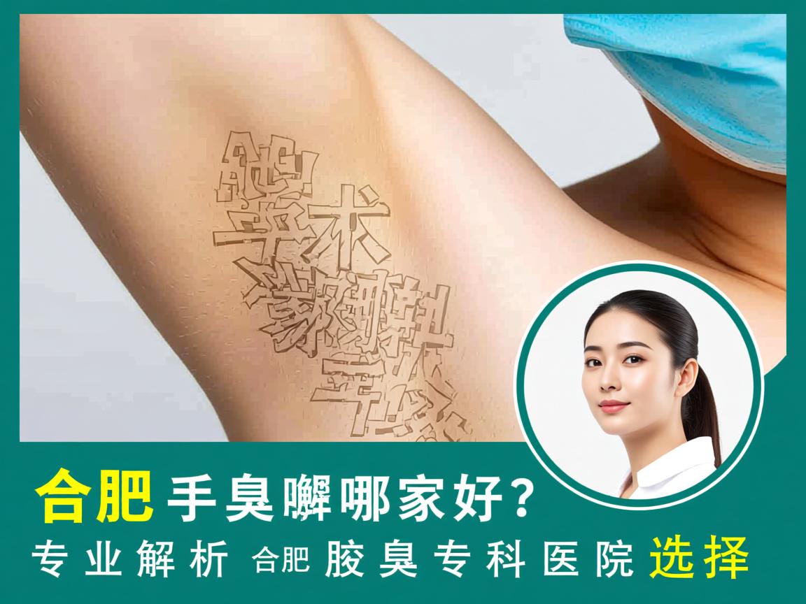 合肥腋臭手术哪家好？专业解析合肥腋臭专科医院选择