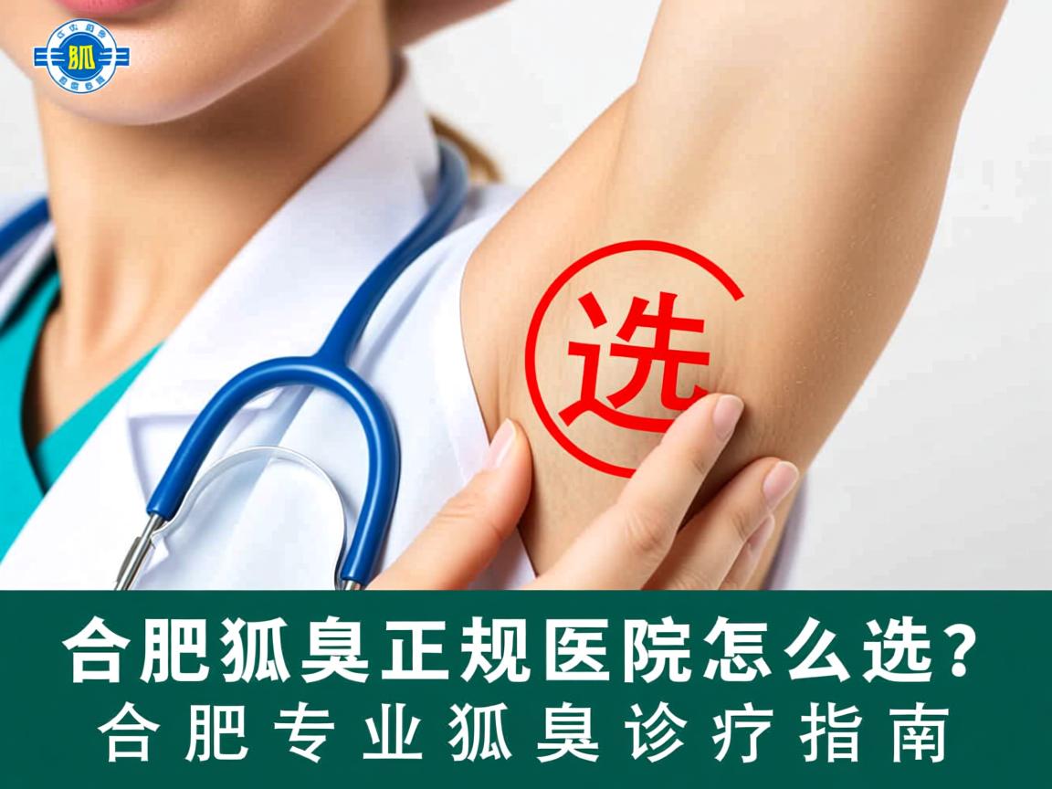 合肥狐臭正规医院怎么选？合肥专业狐臭诊疗指南
