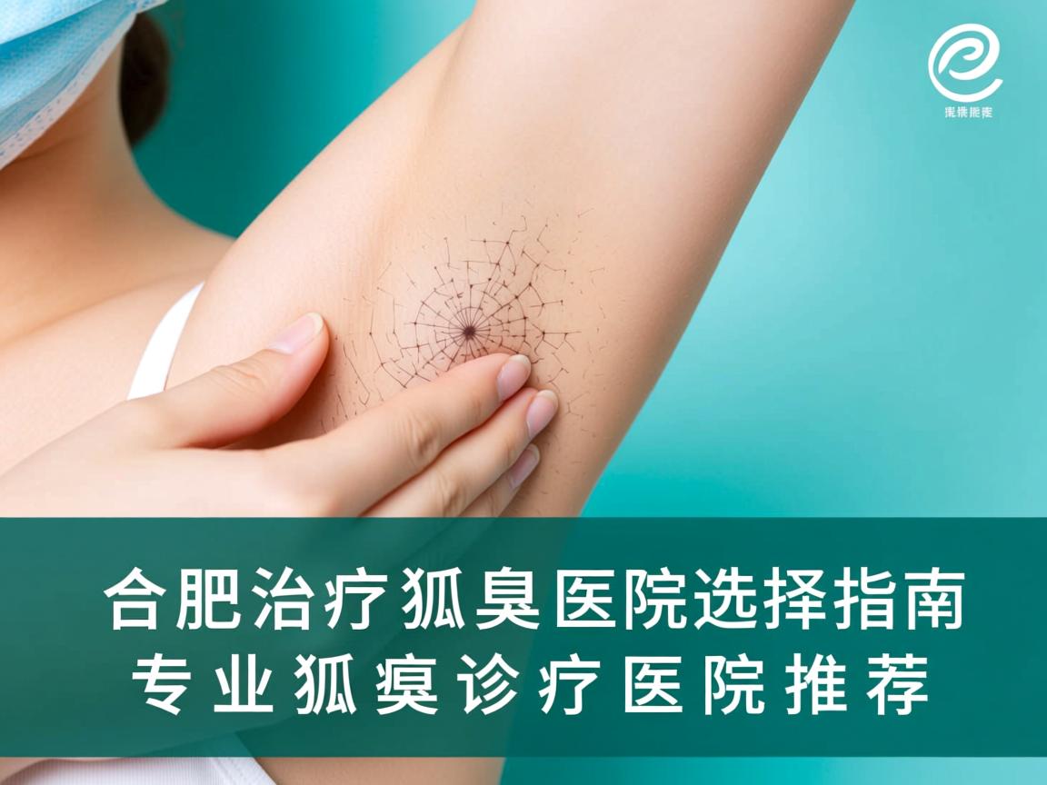 合肥治疗狐臭医院选择指南，专业狐臭诊疗医院推荐