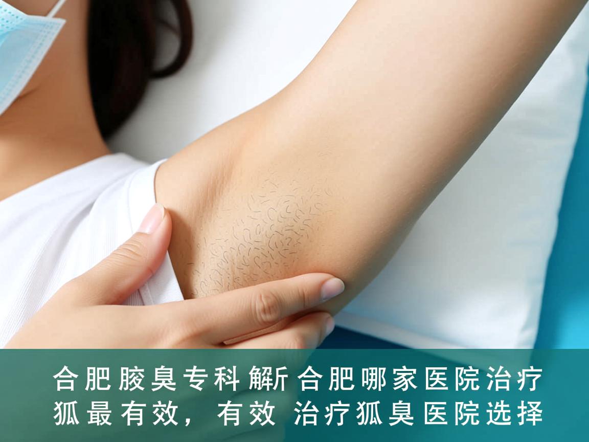 合肥腋臭专科解析，合肥哪家医院治疗狐臭最有效，有效治疗狐臭的医院选择