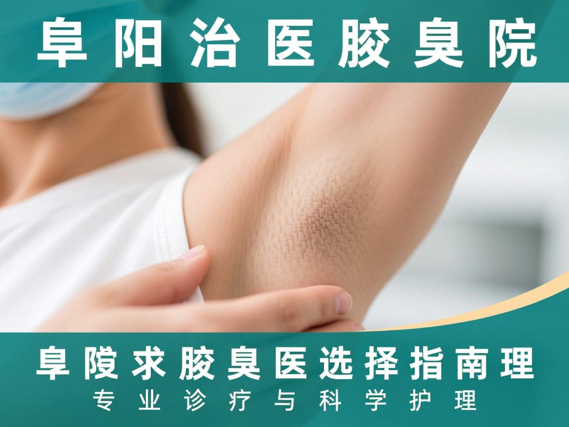 阜阳治腋臭医院选择指南，专业诊疗与科学护理