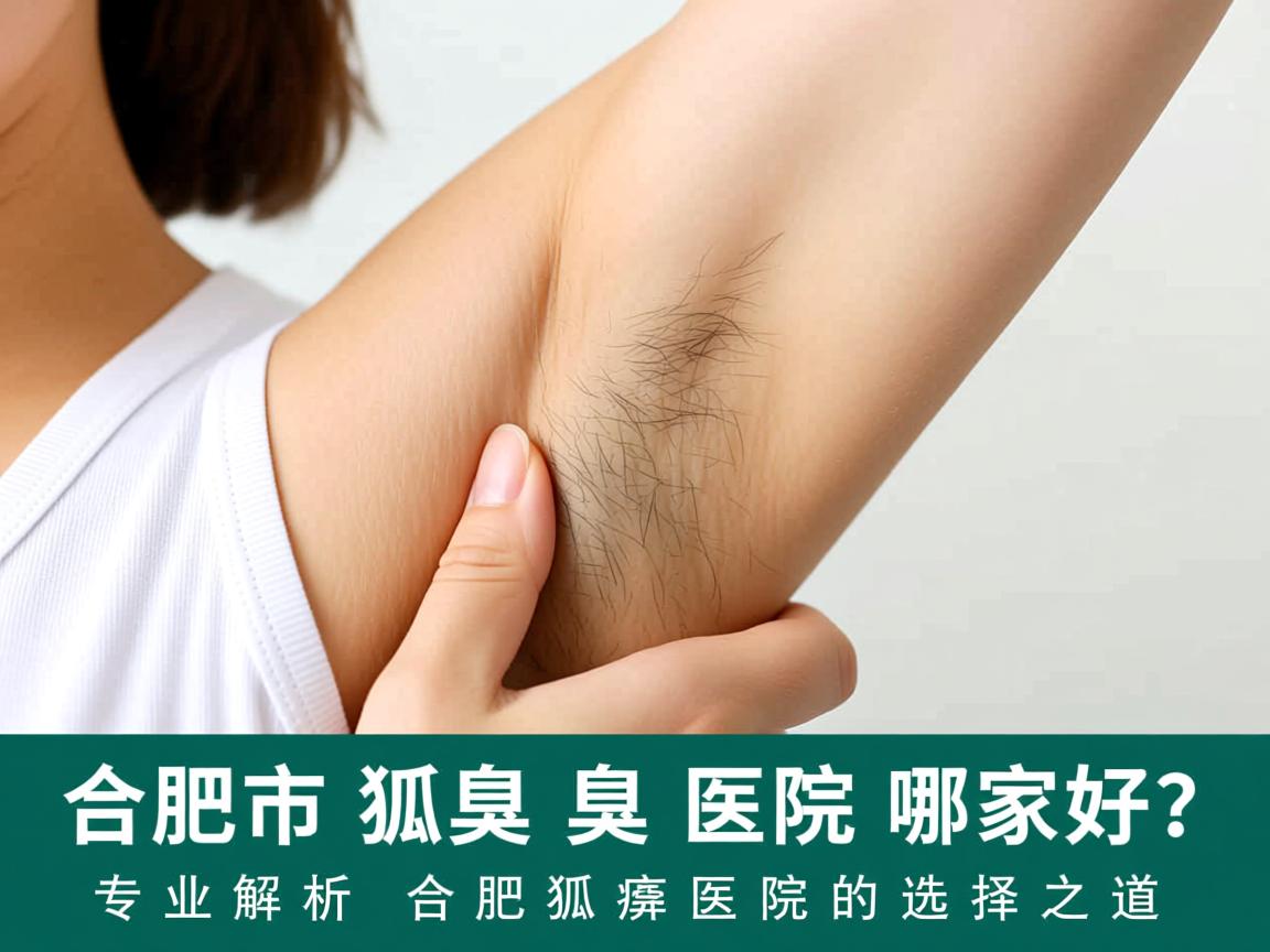 合肥市狐臭医院哪家好？专业解析合肥狐臭医院的选择之道