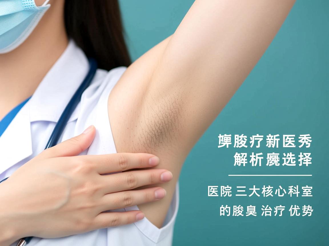腋臭诊疗新选择，解析腋秀医院三大核心科室的腋臭治疗优势