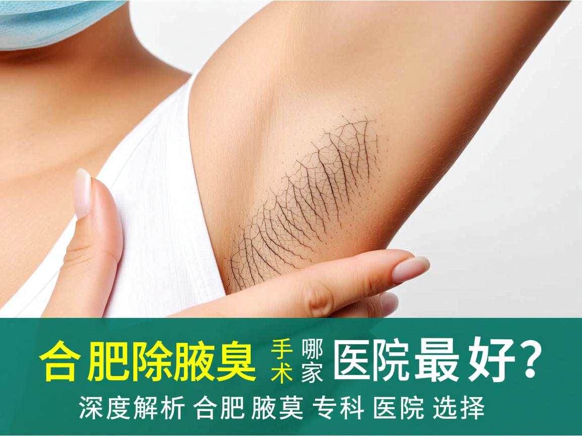 合肥除腋臭手术哪家医院最好？深度解析合肥腋臭专科医院选择