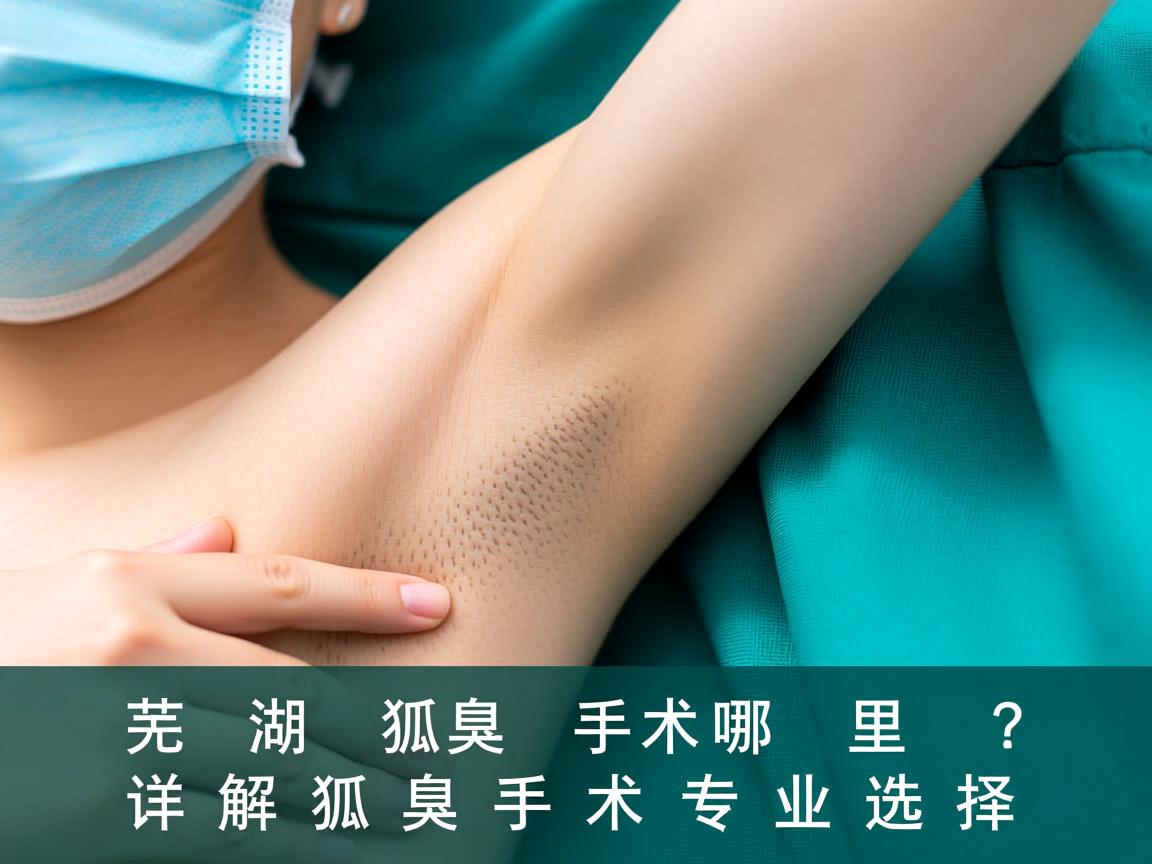 芜湖狐臭手术哪里做？详解芜湖狐臭手术专业选择