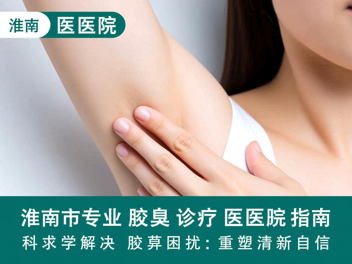 淮南市专业腋臭诊疗医院指南，科学解决腋臭困扰，重塑清新自信