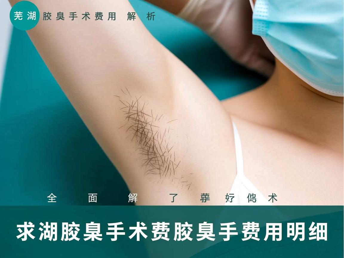 芜湖腋臭手术费用解析，全面了解腋臭手术费用明细