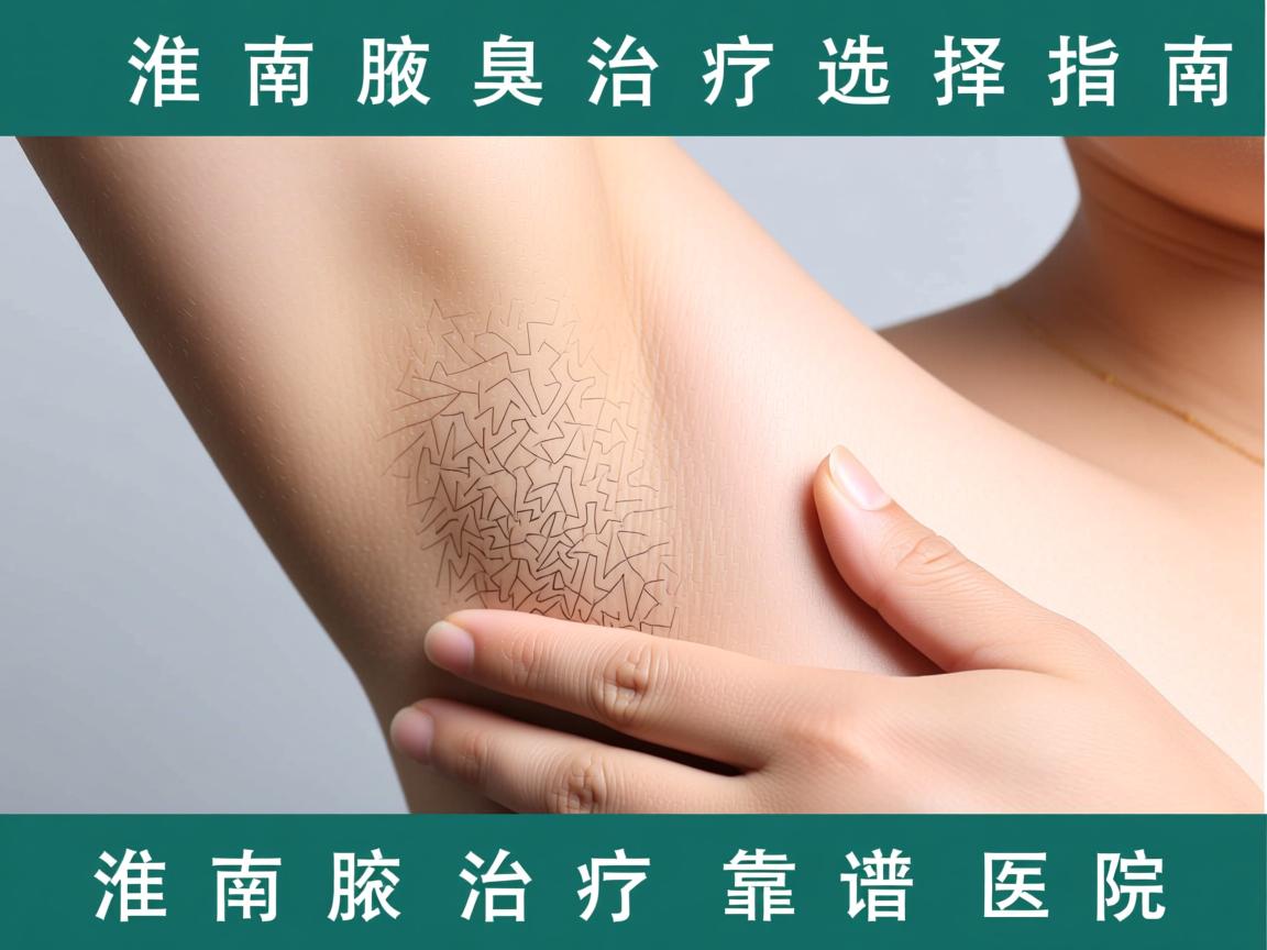 淮南腋臭治疗选择指南，解析淮南腋臭治疗的靠谱医院