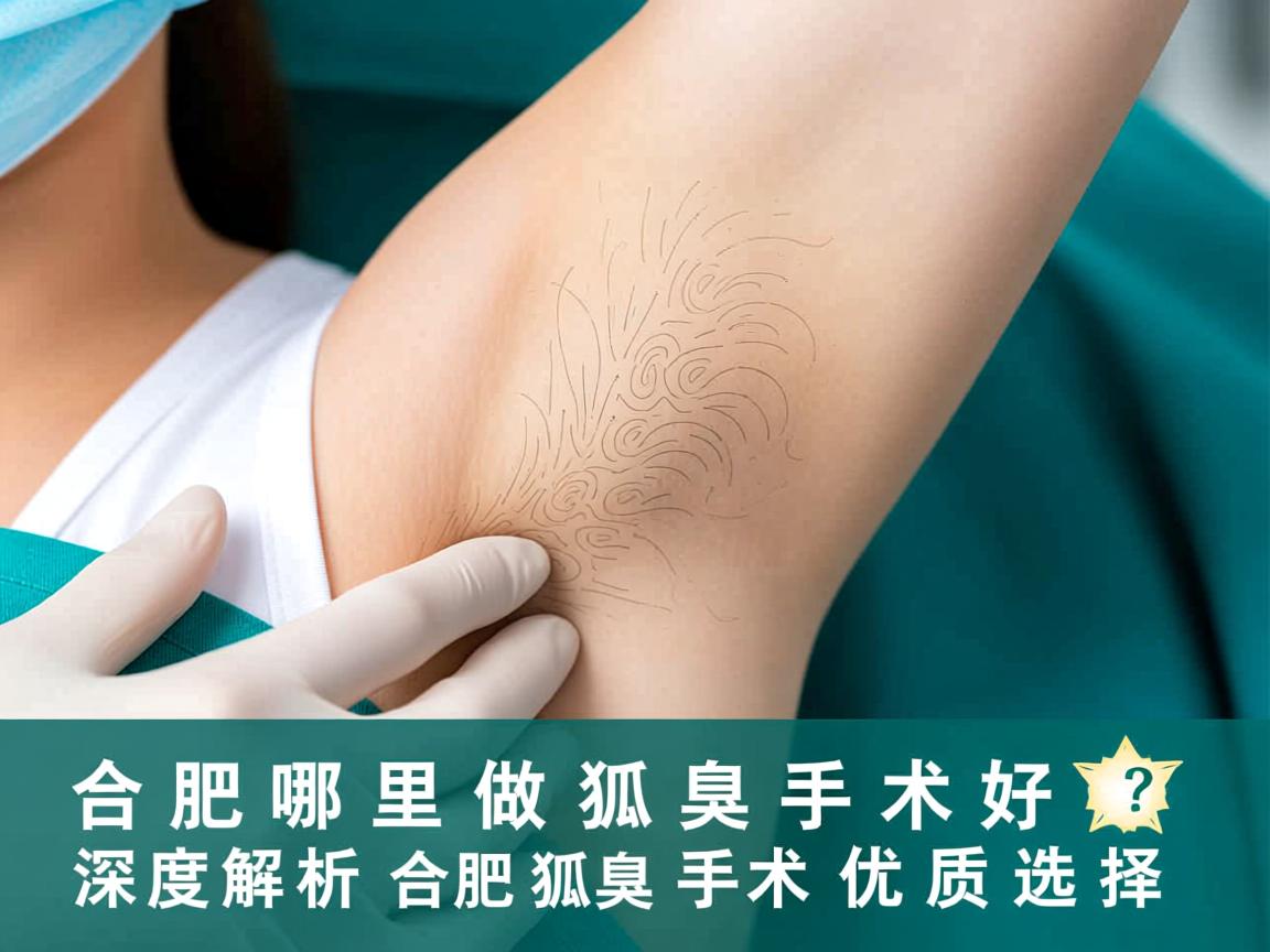 合肥哪里做狐臭手术好？深度解析合肥狐臭手术优质选择