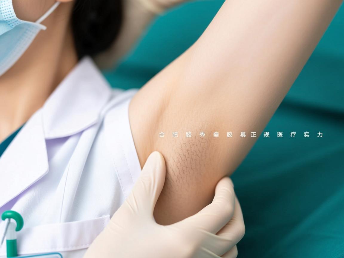 探访合肥腋秀腋臭专科，解析合肥腋秀腋臭正规医疗实力