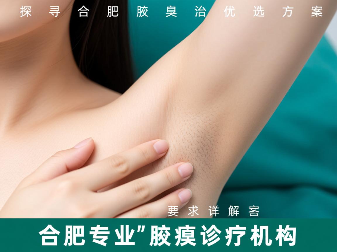 探寻合肥腋臭治疗优选方案，详解合肥专业腋臭诊疗机构