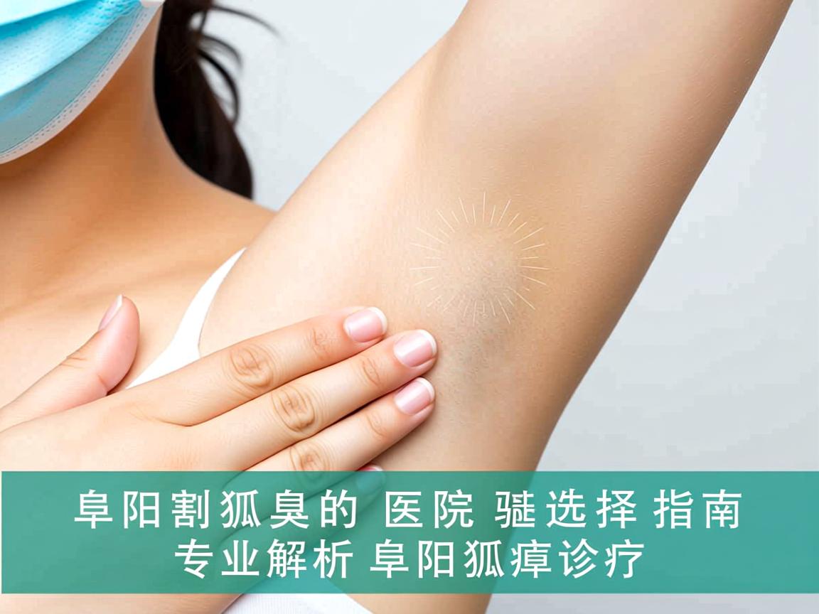 阜阳割狐臭的医院选择指南，专业解析阜阳狐臭诊疗