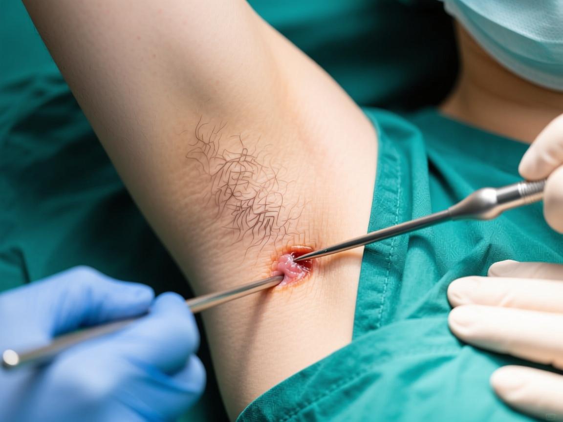 告别腋下烦恼，小切口微创腋臭手术，微创手术如何重塑清新自信