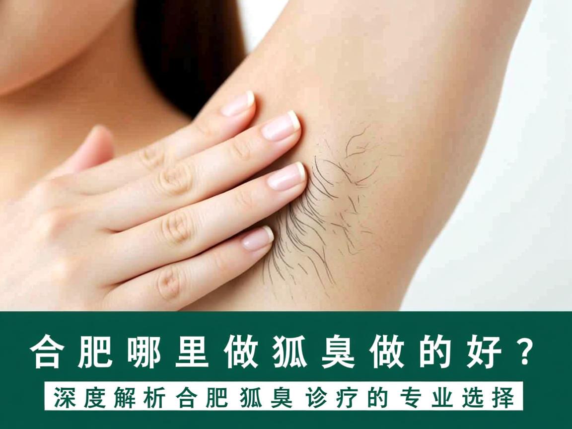 合肥哪里做狐臭做的好？深度解析合肥狐臭诊疗的专业选择